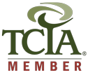 TCIA member logo showcasing ClearTree Bainbridge's commitment to industry standards and professional tree care services.